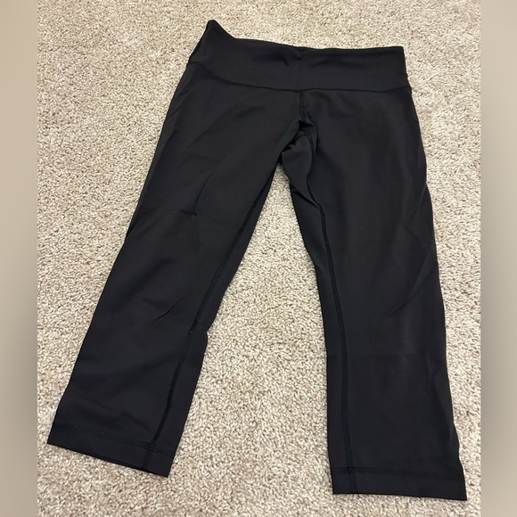 Lululemon Athletica 1st Release Black Align Crop Leggings 20” Inseam Size 6 - Picture 6 of 10